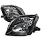 Spec-D Tuning 97-01 Honda Prelude Euro Headlights Black LH-PL97JM-ABM - alternate 1